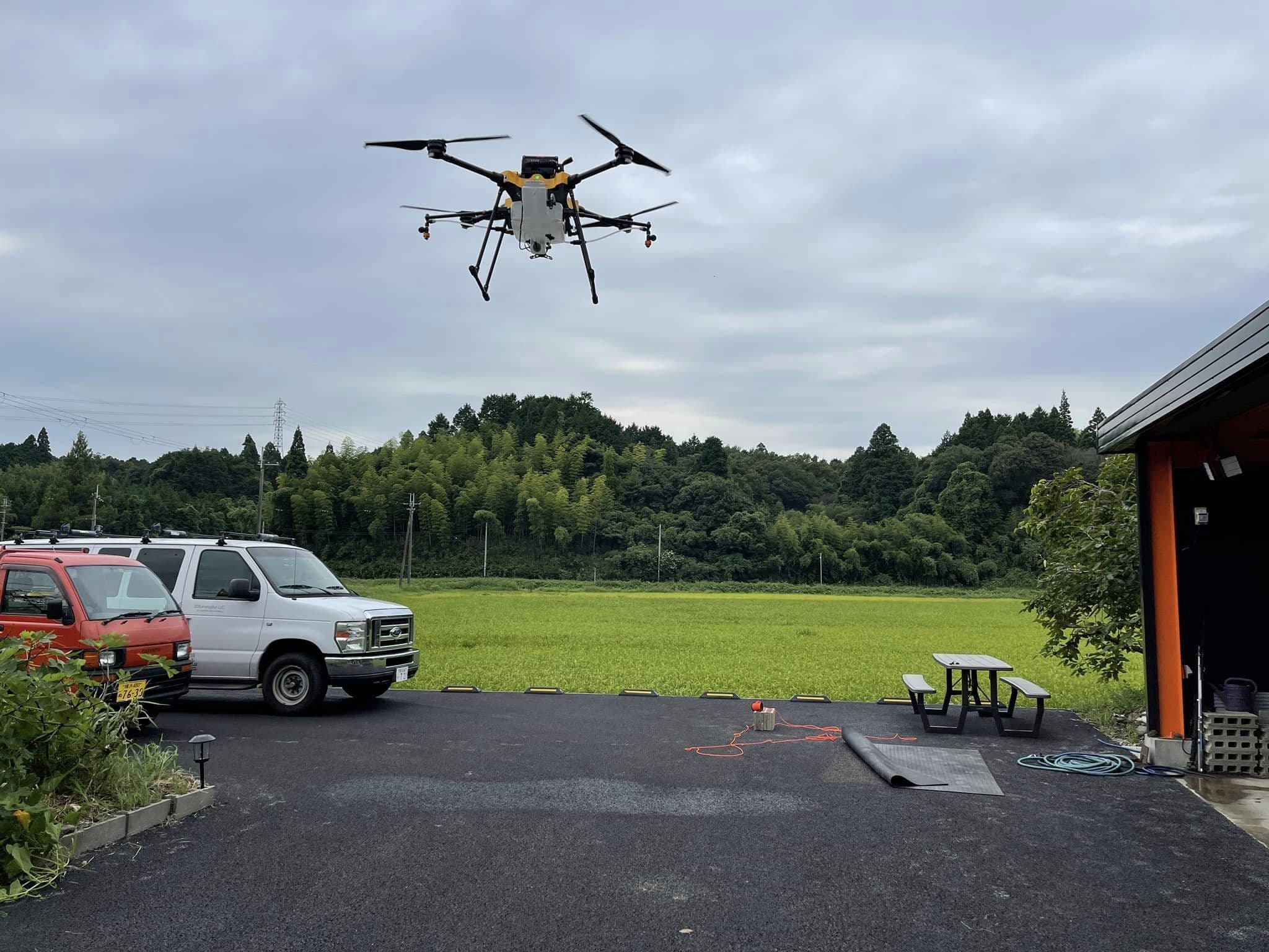 ドローン農薬散布は滋賀県甲賀市のスリーディーサーベイプラスにご相談ください